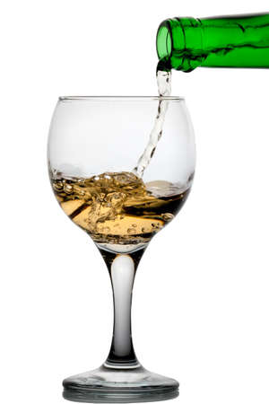 White wineの写真素材