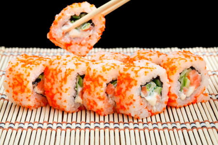Sushi rollの写真素材