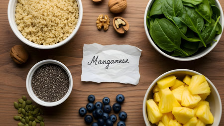 Healthy food ingredients on wooden background. Top view, copy space, health meal prep,  measuring health-care, Fresh vegetable salad and healthy food, for sport equipment,の素材