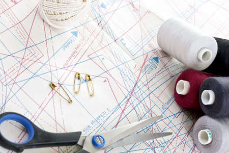Scissors, stitching and other accessory