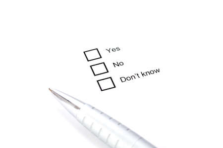 Question concept whit three answer options 