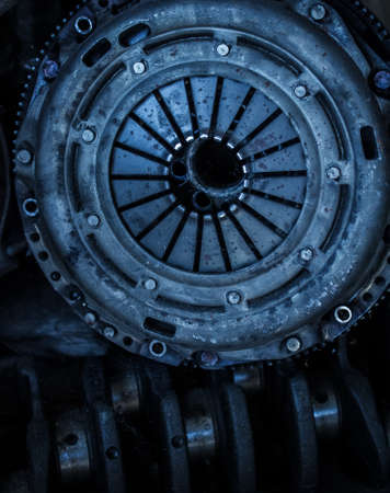 Close op of car clutch diskの写真素材
