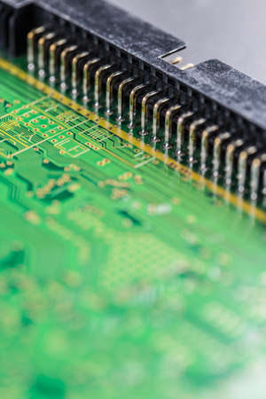 Printed circuit board, electronics computer part chipの写真素材