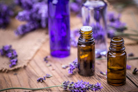 Lavender spa concept, aromatic treatmentの写真素材