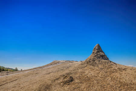 Slope of the Mud Volcano in Romania