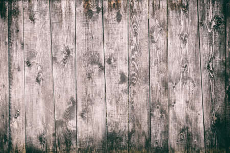 Grunge background of old wooden plank.Vertical stripesの写真素材