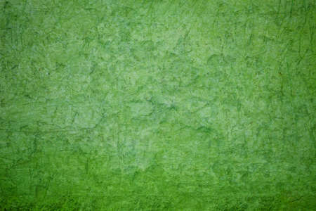 Beautiful decorative green concrete wall or painted stuccoの写真素材