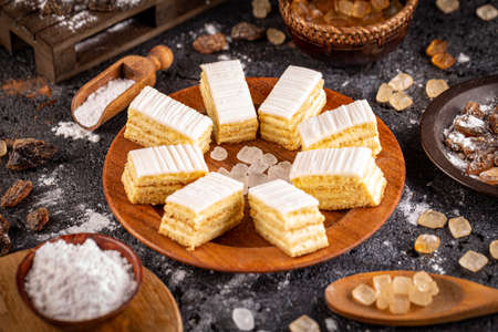 Tasty lemon cake