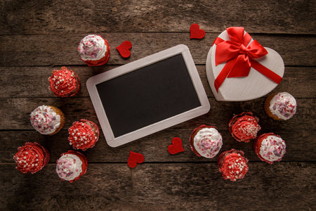 Valentines day greeting cardの写真素材