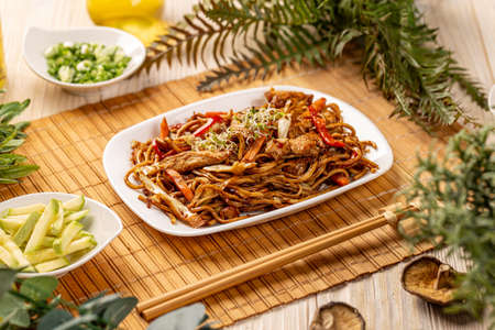 Chinese style chickenの写真素材