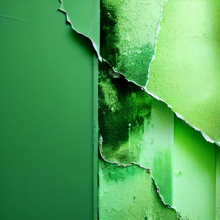 Abstract weathered wall background, 3D illustration art designの素材