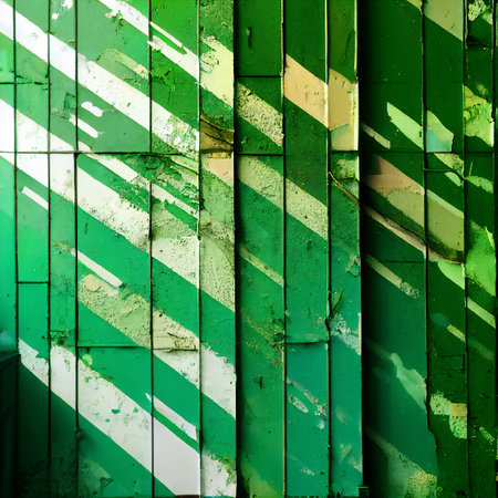 Concrete surface with patterns of cracks and peeling. 3D illustration art designの素材