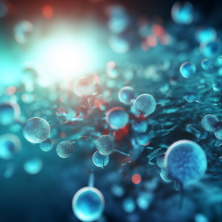 Virus attack concept. 3D illustration digital designの素材