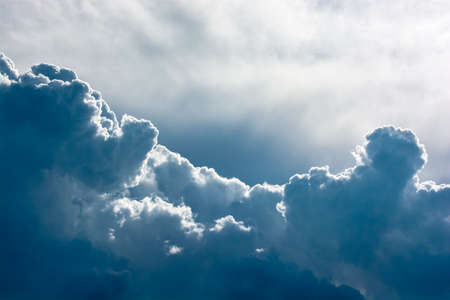 Heavy Thunderclouds on the Sky
