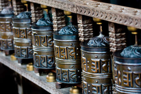Tibetan Praying Wheels
