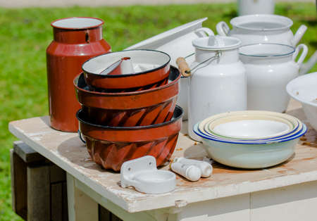 Vintage Kitchenwareの写真素材