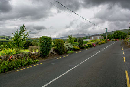 Abandoned Street in the Countryside of Ireland