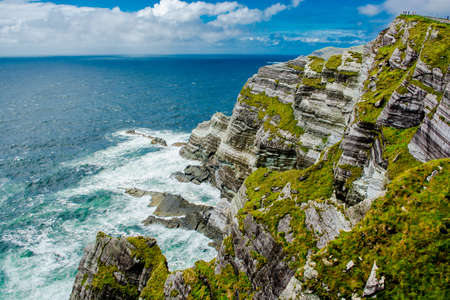 Cliffs at the Coast of Irelandの写真素材