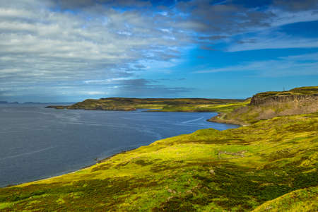 Picturesque Coastal Landscape Near Uig On The Isle Of Skye In Scotland