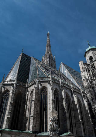 Cathedral Stephansdom In The Inner City Of Vienna In Austriaの写真素材
