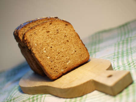 Some bread - like a symbol of Lent
