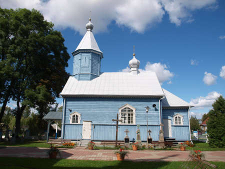 Stary Kornin orthodox churchの写真素材