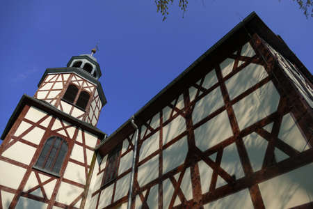 Wooden Protestant church built in Poland in the 17th century. This is an expression of religious tolerance in the epoch of wars and unrest. It is located on the UNESCO World Heritage List. The church was built in Jawor.の写真素材