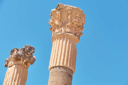 The ancient city of Ephesus. Unusual ruins in Turkey near the famous Kusadasi resortの写真素材