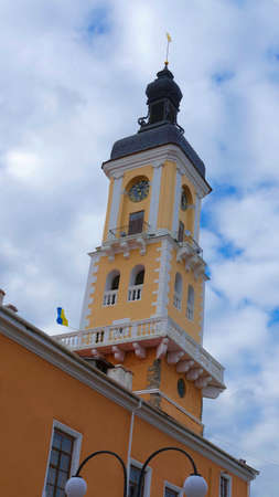 Town hall  in Kamieniec Podolskiの写真素材