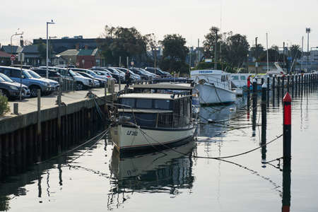Mordialloc Motor Yacht Club, Mordialloc, Victoria, Australia,05-24-2021. Theのeditorial素材