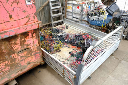 Vehicle Wrecking and Waste Recycling Centre, Including eWaste. 05-23-2021 Melbourne Victoria,...