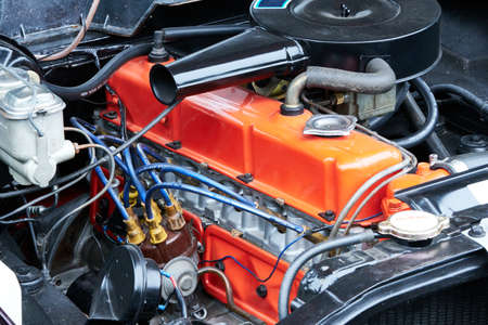 American, Australian,and European Muscle Car's At A Recent Car Show In The Industrial Park Of Bayswater Victoria 02-27-2021のeditorial素材