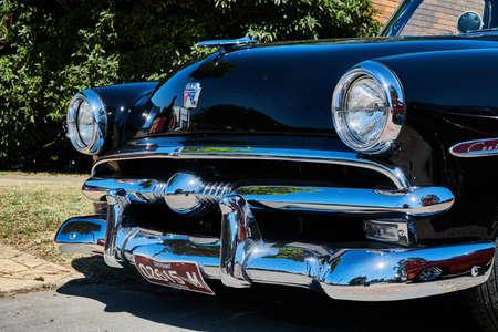 American, Australian,and European Muscle Car's At A Recent Car Show In The Industrial Park Of Bayswater Victoria 02-27-2021のeditorial素材