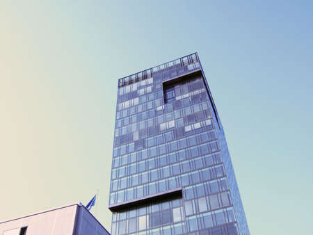 New and modern style corporate city buildngの写真素材
