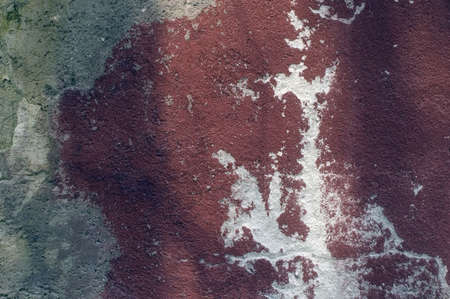 abstract background or texture of one old street wallの写真素材