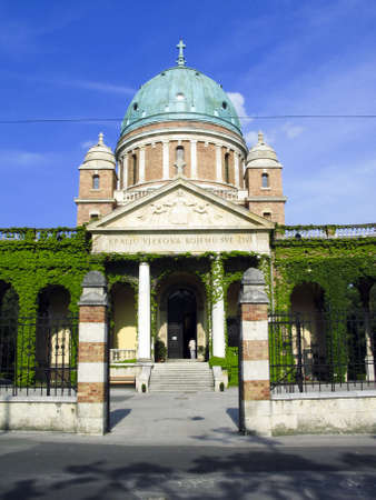 Mirogoj graveyard in Zagreb - Croatiaの写真素材
