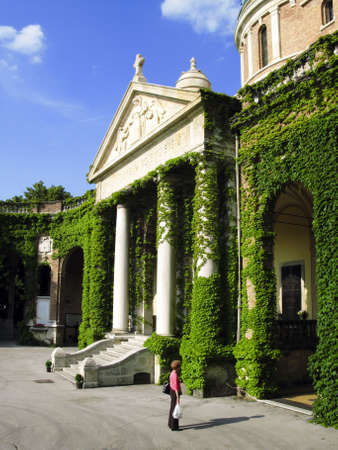Mirogoj graveyard in Zagreb - Croatiaの写真素材