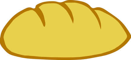 Gold Breadのイラスト素材