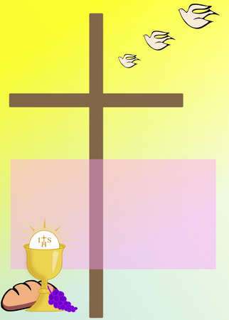 commemorative of the first communicationのイラスト素材