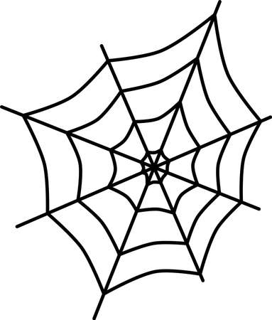 Spider silkのイラスト素材