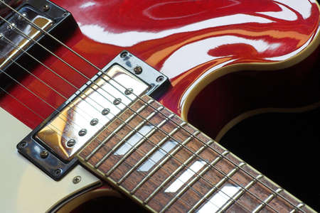 Semi Acoustic Guitarの写真素材