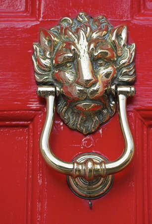 Brass Door Knockerの写真素材