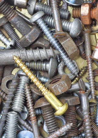 Nuts Bolts and Screwsの写真素材