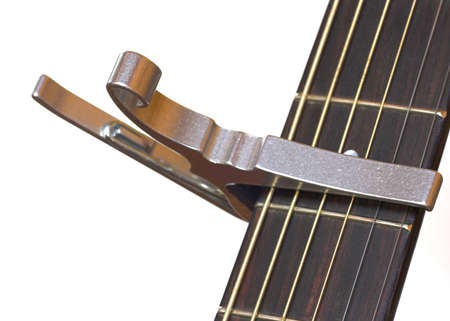 Guitar and Capoの写真素材