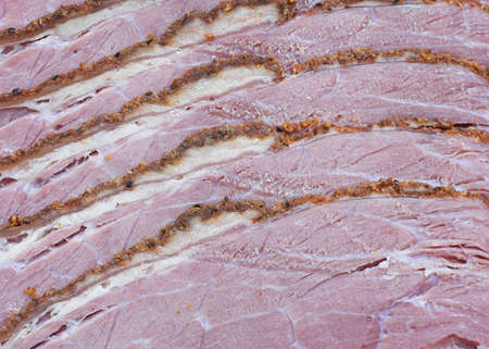 Pastrami Slicesの写真素材