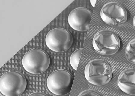 Blister Pack Backgroundの写真素材