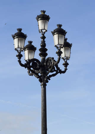 Decorative Antique Street Lampの写真素材