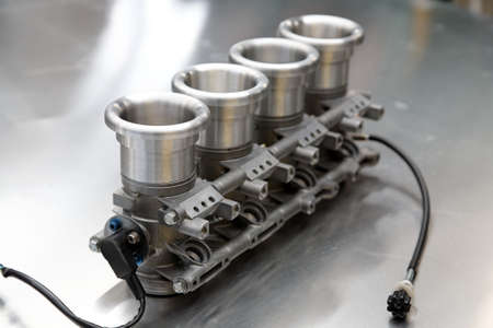 Sports Inlet Manifold under Construction