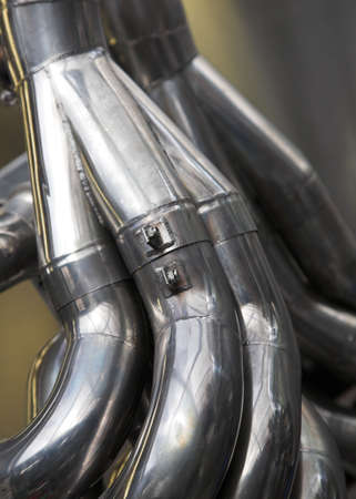 Formula One Exhaust Systemの写真素材