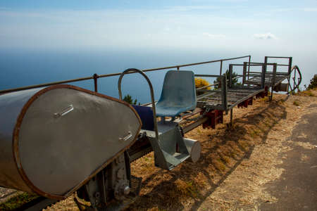 A unique mono rail system consisting of a small engine, an operator seat and few wagons. This system...
